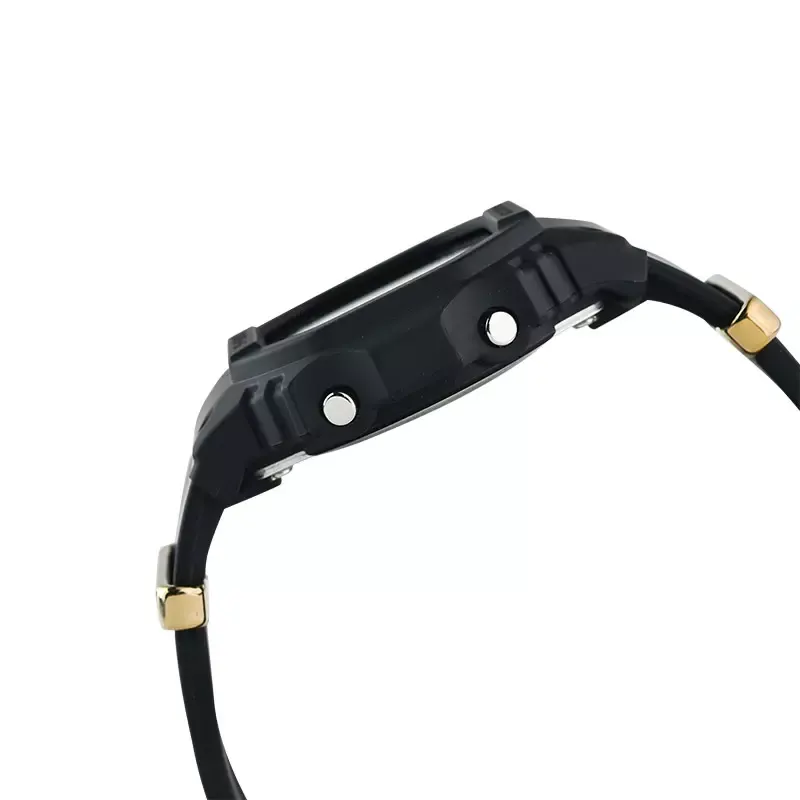Casio Baby-G 50th Anniversary Tough Solar Black & Gold Ladies Watch- BGD-S565ZE-1